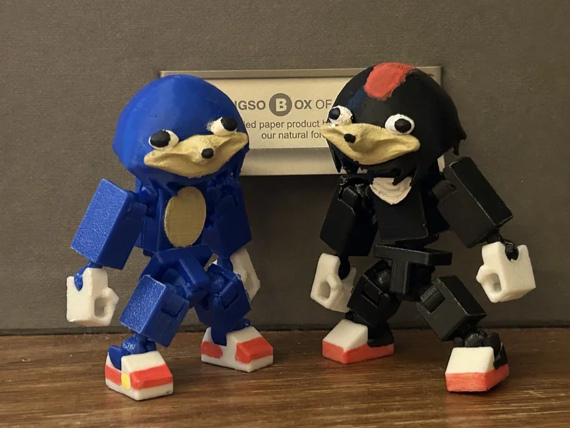 Mini 13 Ugandan Sonic và Shadow - Image 1