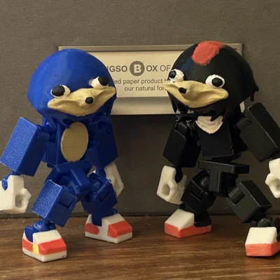 Mini 13 Ugandan Sonic và Shadow