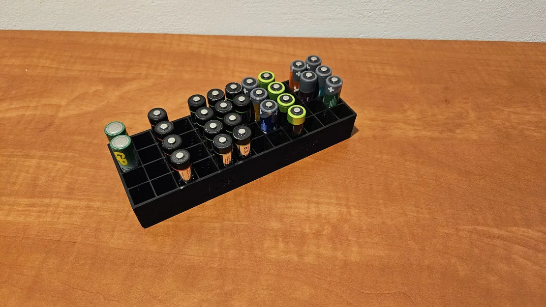 Hộp lưu trữ và phân loại pin AA 48 ngăn thông minh - Image 2