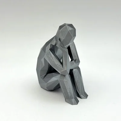 The Thinkers – Phiên bản trơn và Lowpoly