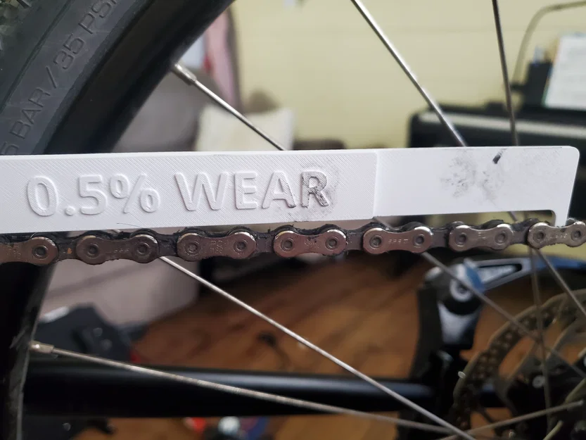 Thước đo độ mòn xích xe đạp (Bike chain wear gauge) - Image 1