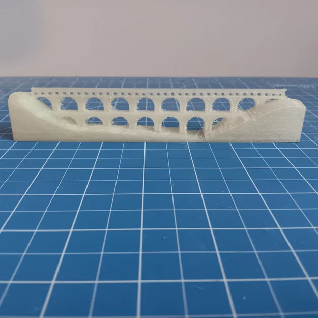 Mô hình 3D cầu dẫn nước La Mã Pont du Gard - Image 1