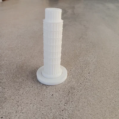 Mô hình tháp nghiêng Pisa 3D trang trí bàn làm việc cực đẹp