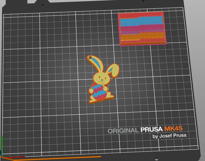 Móc khóa thỏ Phục sinh - Image 1