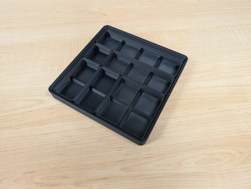 Khay Đựng Linh Kiện Gridfinity 4x4 2U Thông Minh - Image 3