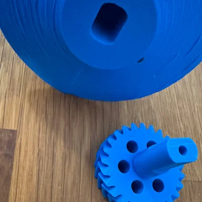 Bộ khớp nối trục và bánh răng cho hệ thống cuốn sợi in 3D