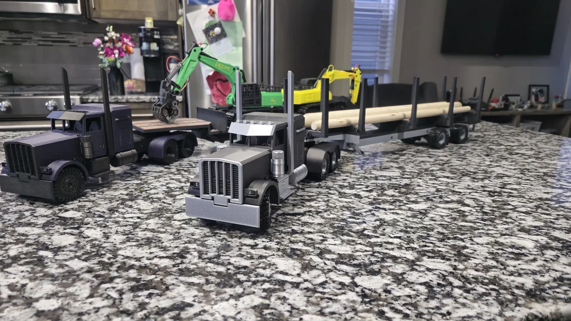 Trailer Chở Gỗ (Logging Trailer) - Image 1