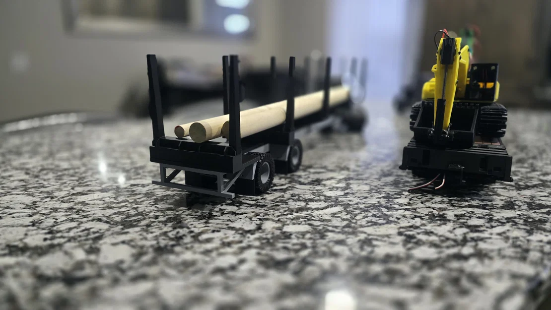 Trailer Chở Gỗ (Logging Trailer) - Image 2