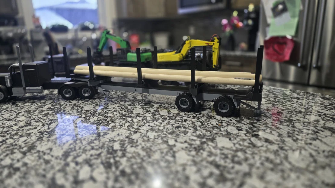 Trailer Chở Gỗ (Logging Trailer) - Image 3