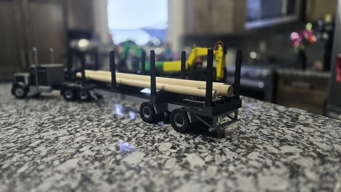 Trailer Chở Gỗ (Logging Trailer) - Image 5