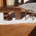 Bàn làm việc mô hình cho nhà búp bê - Tỷ lệ 1:12 - Thumbnail 4