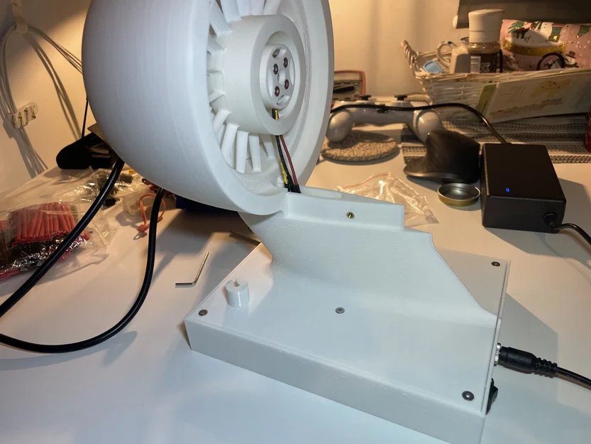 Động cơ phản lực để bàn (Desktop Jet Engine) tích hợp động cơ điện - Image 7