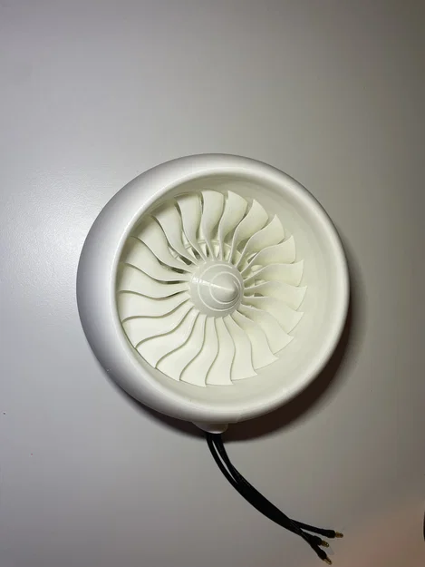 Động cơ phản lực để bàn (Desktop Jet Engine) tích hợp động cơ điện - Image 9