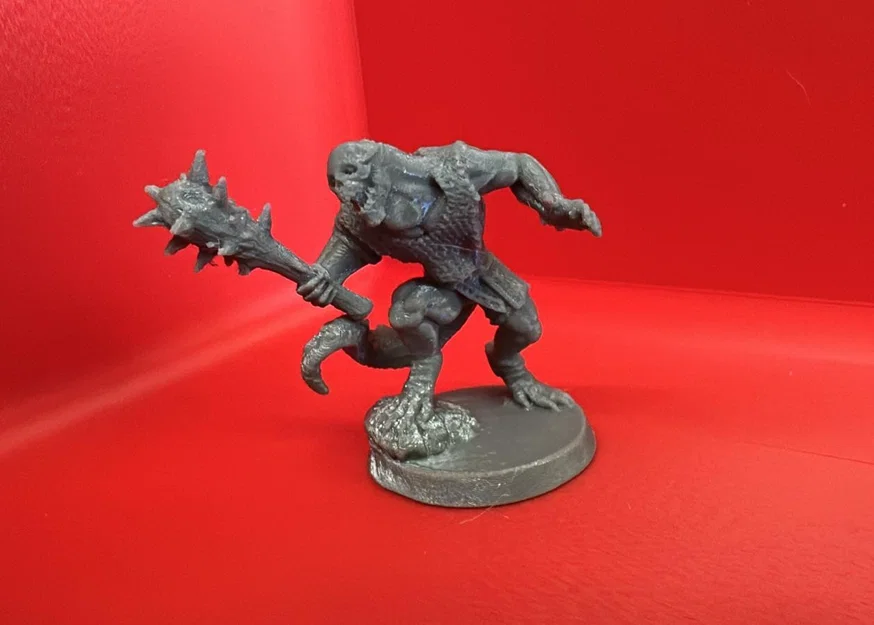 Mô hình Troglodyte 32mm - Tượng quái vật hang động cho game nhập vai - Image 1