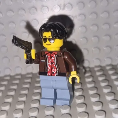 Mô hình súng Desert Eagle 3D tương thích với Lego minifigure