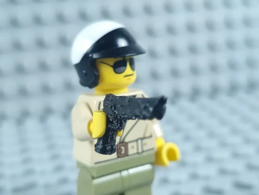 Mô hình súng Desert Eagle 3D tương thích với Lego minifigure - Image 4