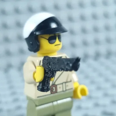 Mô hình súng Desert Eagle 3D tương thích với Lego minifigure
