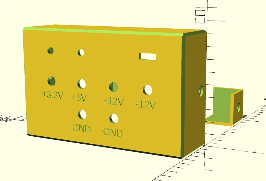 Vỏ nguồn ATX tùy biến đơn giản (Parametric) - Image 1