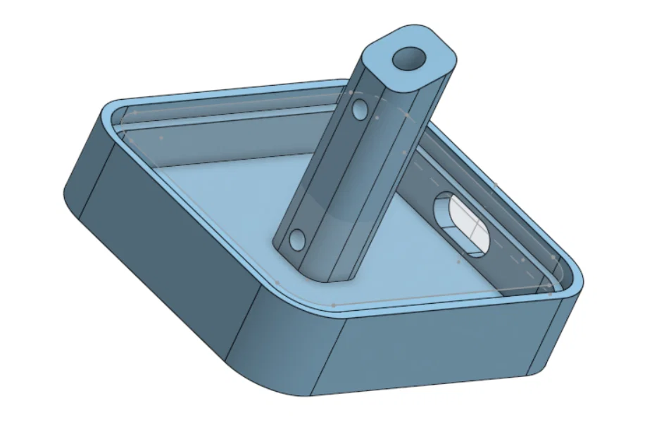 Giá đỡ điện thoại để bàn phong cách tối giản - Mô hình in 3D đẹp - Image 1