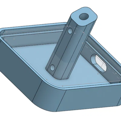 Giá đỡ điện thoại để bàn phong cách tối giản - Mô hình in 3D đẹp