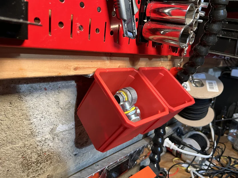 Giá Treo Tường Cho Các Ngăn Chứa Sâu (Deep Bins) Milwaukee Packout - Image 2