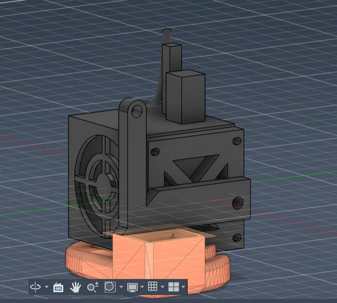 Bản Remix 5015 fan duct cho máy in Tronxy XY 2 pro - Image 1