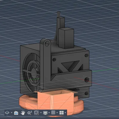 Bản Remix 5015 fan duct cho máy in Tronxy XY 2 pro