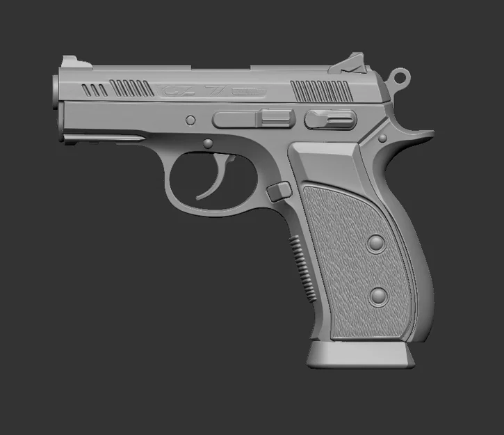 Mô hình súng CZ 75 in 3D chất lượng cao cho Cosplay và trưng bày - Image 2