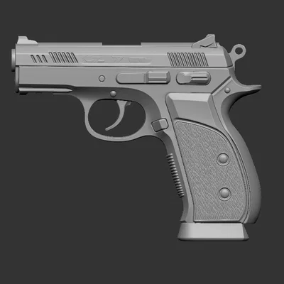 Mô hình súng CZ 75 in 3D chất lượng cao cho Cosplay và trưng bày