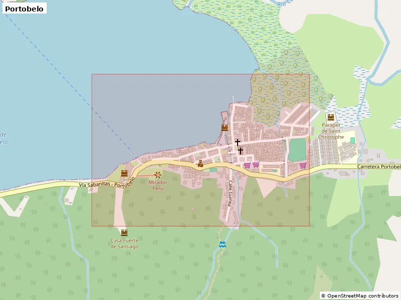 Portobelo, Panama - Mô hình địa hình 3D - Image 9