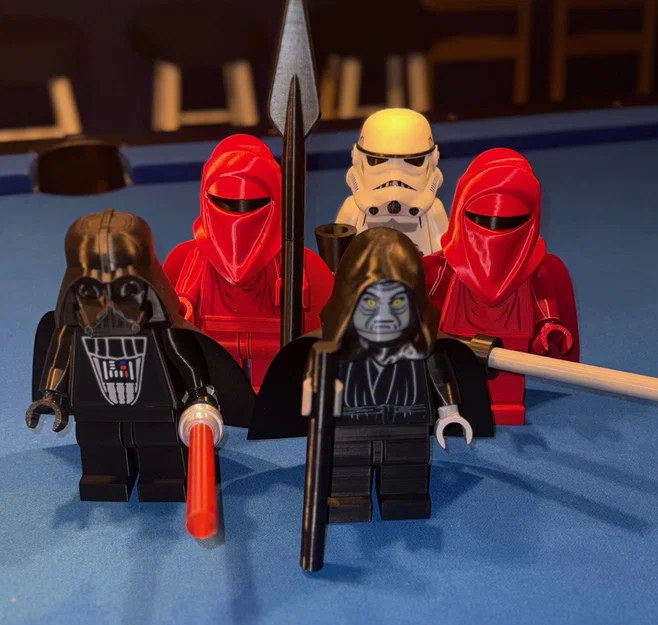 Mô hình Star Wars Emperor Palpatine Brick MegaFigure (Tỉ lệ 5:1) - Image 3