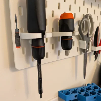 Giá treo tua vít LTT cho bảng treo Ikea Skadis