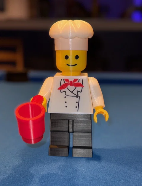Mô hình Chef Brick MegaFigure (Tỉ lệ 5:1) - Image 1