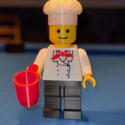 Mô hình Chef Brick MegaFigure (Tỉ lệ 5:1)