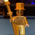 Mr. Gold Brick MegaFigure (Tỷ lệ 5:1) - Thumbnail 1