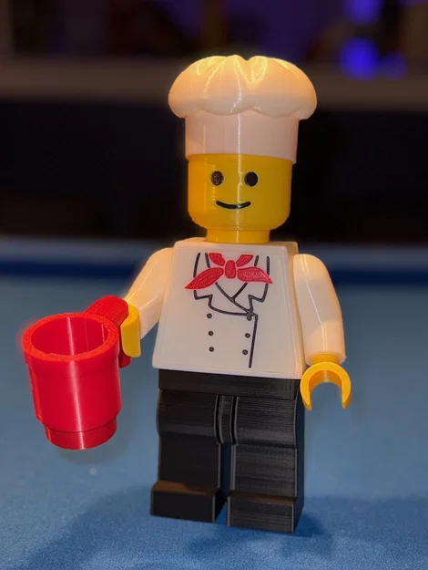 Mô hình Chef Brick MegaFigure (Tỉ lệ 5:1) - Image 3