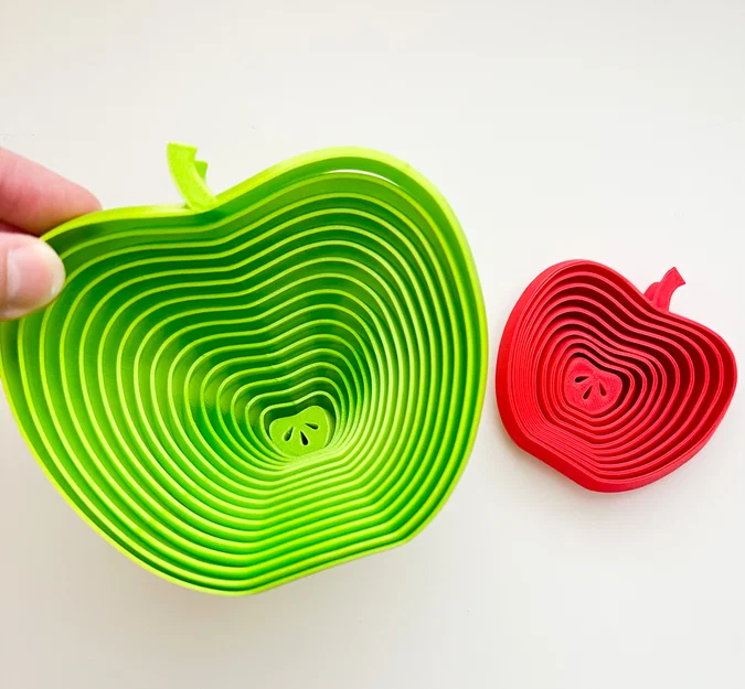 Apple Layered Fidgets - Đồ chơi xếp lớp hình quả táo - Image 1