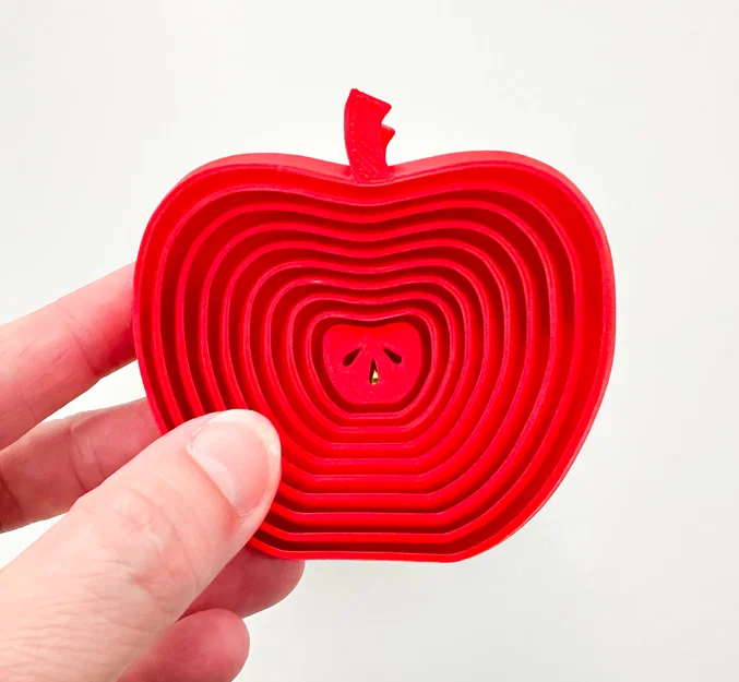 Apple Layered Fidgets - Đồ chơi xếp lớp hình quả táo - Image 3