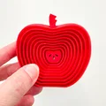 Apple Layered Fidgets - Đồ chơi xếp lớp hình quả táo - Thumbnail 3