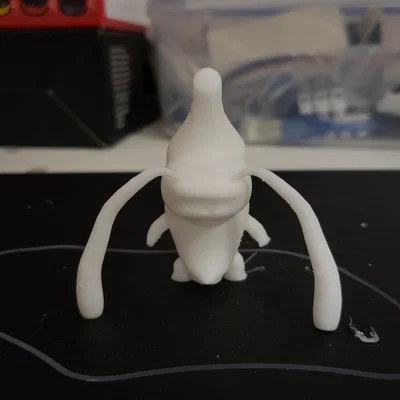 Mô hình in 3D Banana Cat Crying dễ thương với giọt nước mắt tháo rời