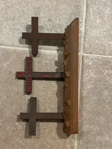 Mô hình in 3D Easter Cross - Thập tự giá trang trí mùa Phục sinh - Image 3