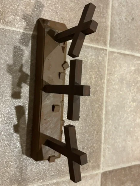 Mô hình in 3D Easter Cross - Thập tự giá trang trí mùa Phục sinh - Image 4