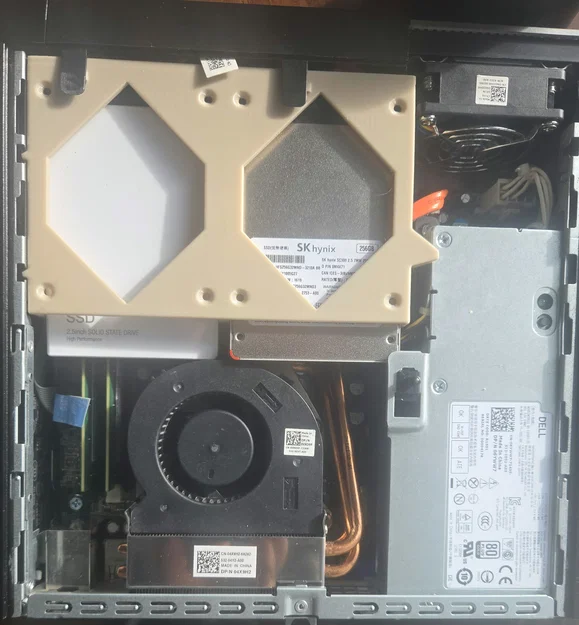 Khung gắn kép 2 ổ cứng 2.5 inch cho máy tính Dell USFF - Image 1