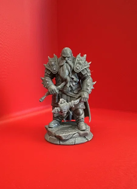 Mô hình Dwarf Cleric 32mm chi tiết cho game bàn cờ và sưu tầm - Image 1