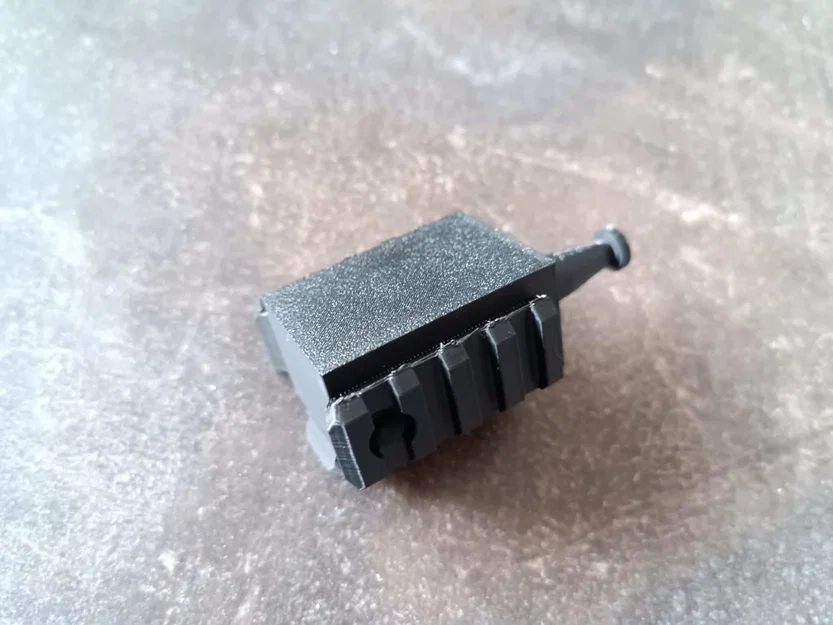 Bộ chuyển đổi Bipod và ngàm RIS cho súng airsoft L96 - Image 1