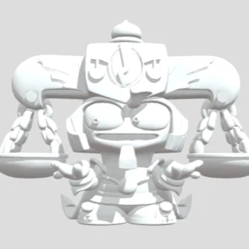 Mô hình 3D Superthings Equilibra cực chất cho người đam mê sưu tầm