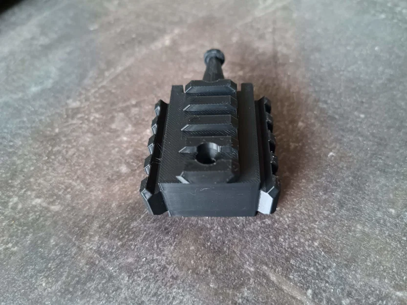 Bộ chuyển đổi Bipod và ngàm RIS cho súng airsoft L96 - Image 3