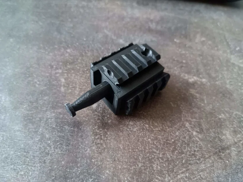 Bộ chuyển đổi Bipod và ngàm RIS cho súng airsoft L96 - Image 4