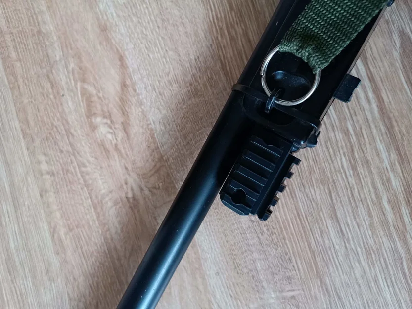 Bộ chuyển đổi Bipod và ngàm RIS cho súng airsoft L96 - Image 5