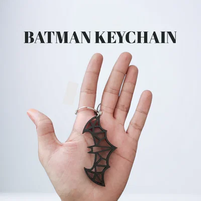Móc Khóa Batman Wireframe – Thiết Kế 3D Độc Đáo Dành Cho Fan Và Người Sưu Tầm